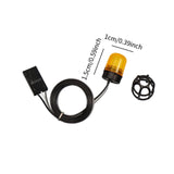 Maxbell RC 1/14 Beacon Light Compact LED Flash Lights for Tractor Truck Off Road Car Yellow