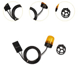 Maxbell RC 1/14 Beacon Light Compact LED Flash Lights for Tractor Truck Off Road Car Yellow