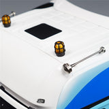 Maxbell RC 1/14 Beacon Light Compact LED Flash Lights for Tractor Truck Off Road Car Yellow