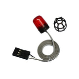 Maxbell RC 1/14 Beacon Light Compact LED Flash Lights for Tractor Truck Off Road Car Red