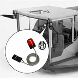 Maxbell RC 1/14 Beacon Light Compact LED Flash Lights for Tractor Truck Off Road Car Red