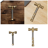 Maxbell Brass Hammer DIY Kit Props Fantasy Hammer for Display Shelf Home Decor XS