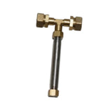 Maxbell Brass Hammer DIY Kit Props Fantasy Hammer for Display Shelf Home Decor XS