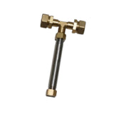 Maxbell Brass Hammer DIY Kit Props Fantasy Hammer for Display Shelf Home Decor XS