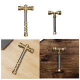 Maxbell Brass Hammer DIY Kit Props Fantasy Hammer for Display Shelf Home Decor XS