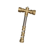 Maxbell Brass Hammer DIY Kit Props Fantasy Hammer for Display Shelf Home Decor S