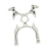 Maxbell RC Radio Transmitter Bracket Accessories Stable Upgrade Parts Protector Base SilverGray