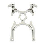 Maxbell RC Radio Transmitter Bracket Accessories Stable Upgrade Parts Protector Base SilverGray