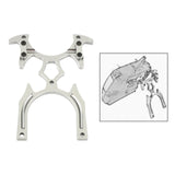Maxbell RC Radio Transmitter Bracket Accessories Stable Upgrade Parts Protector Base SilverGray