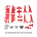 Maxbell 1:14 RC Car Spare Parts 7 Pieces 1/14 RC Trucks Replaces for 14209 14210 Red