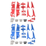 Maxbell 1:14 RC Car Spare Parts 7 Pieces 1/14 RC Trucks Replaces for 14209 14210 Red