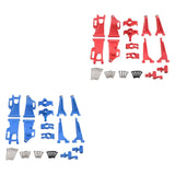 Maxbell 1:14 RC Car Spare Parts 7 Pieces 1/14 RC Trucks Replaces for 14209 14210 Red