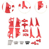 Maxbell 1:14 RC Car Spare Parts 7 Pieces 1/14 RC Trucks Replaces for 14209 14210 Red