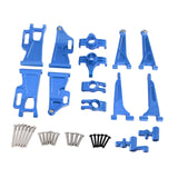 Maxbell 1:14 RC Car Spare Parts 7 Pieces 1/14 RC Trucks Replaces for 14209 14210 Blue