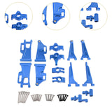 Maxbell 1:14 RC Car Spare Parts 7 Pieces 1/14 RC Trucks Replaces for 14209 14210 Blue