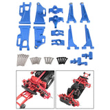 Maxbell 1:14 RC Car Spare Parts 7 Pieces 1/14 RC Trucks Replaces for 14209 14210 Blue