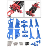 Maxbell 1:14 RC Car Spare Parts 7 Pieces 1/14 RC Trucks Replaces for 14209 14210 Blue