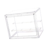 Maxbell Figurine Display Case Portable Figures Storage Box for Tabletop Home Bedroom Style A