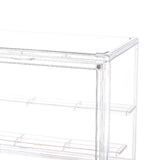 Maxbell Figurine Display Case Portable Figures Storage Box for Tabletop Home Bedroom Style A