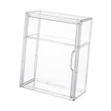 Maxbell Figurine Display Case Portable Figures Storage Box for Tabletop Home Bedroom Style E