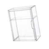 Maxbell Figurine Display Case Portable Figures Storage Box for Tabletop Home Bedroom Style E