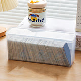 Maxbell Desktop Flip Cards Box Sturdy Storage Dispenser Sundries Box Card Storage Box