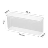 Maxbell Desktop Flip Cards Box Sturdy Storage Dispenser Sundries Box Card Storage Box