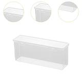 Maxbell Desktop Flip Cards Box Sturdy Storage Dispenser Sundries Box Card Storage Box