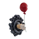 Maxbell Halloween Clown Wall Hanging Wall Frame Sculpture Creepy Clown Wall Ornament