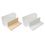 Maxbell Figure Display Case Transparent for Mini Toy Action Figures Anime Characters Beige