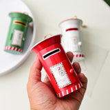 Maxbell Santa Mailbox Christmas Tree Ornament Keepsake for Party Yard Wreath Garland Green