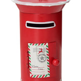 Maxbell Santa Mailbox Christmas Tree Ornament Keepsake for Party Yard Wreath Garland Red