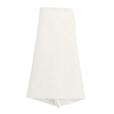 Maxbell 1:12 Tube Dress Sleeveless Dress for 6'' Female Action Figures Accessory white