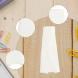 Maxbell 1/12 Bodycon Dress Mini Party Long Dress for 6'' Female Dolls Figure Costume White