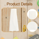 Maxbell 1/12 Bodycon Dress Mini Party Long Dress for 6'' Female Dolls Figure Costume White