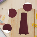 Maxbell 1/12 Bodycon Dress Mini Party Long Dress for 6'' Female Dolls Figure Costume dark red
