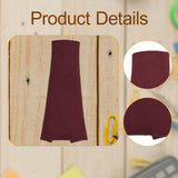 Maxbell 1/12 Bodycon Dress Mini Party Long Dress for 6'' Female Dolls Figure Costume dark red