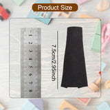 Maxbell 1/12 Bodycon Dress Mini Party Long Dress for 6'' Female Dolls Figure Costume black