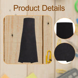 Maxbell 1/12 Bodycon Dress Mini Party Long Dress for 6'' Female Dolls Figure Costume black