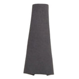 Maxbell 1/12 Bodycon Dress Mini Party Long Dress for 6'' Female Dolls Figure Costume gray