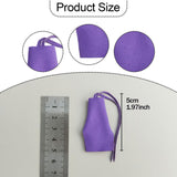 Maxbell 1/12 Tight Fit Dress Retro Sleeveless Dress for 6'' Female Action Figures violet