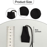 Maxbell 1/12 Tight Fit Dress Retro Sleeveless Dress for 6'' Female Action Figures black