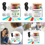 Maxbell Positive Affirmation Jar Inspirational Reminders for Sister Daughter Friends Mental Health
