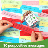 Maxbell Positive Affirmation Jar Inspirational Reminders for Sister Daughter Friends Mental Health