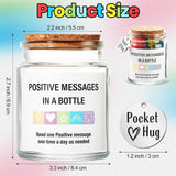 Maxbell Positive Affirmation Jar Inspirational Reminders for Sister Daughter Friends Positive Messages