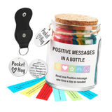 Maxbell Positive Affirmation Jar Inspirational Reminders for Sister Daughter Friends Positive Messages