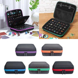 Maxbell Dices Case Holds up to 70 Dices Portable Handle Carrier Accessories Dice Bag Purple