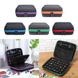 Maxbell Dices Case Holds up to 70 Dices Portable Handle Carrier Accessories Dice Bag Purple