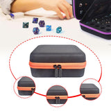 Maxbell Dices Case Holds up to 70 Dices Portable Handle Carrier Accessories Dice Bag Orange