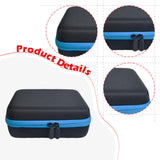 Maxbell Dices Case Holds up to 70 Dices Portable Handle Carrier Accessories Dice Bag Blue
